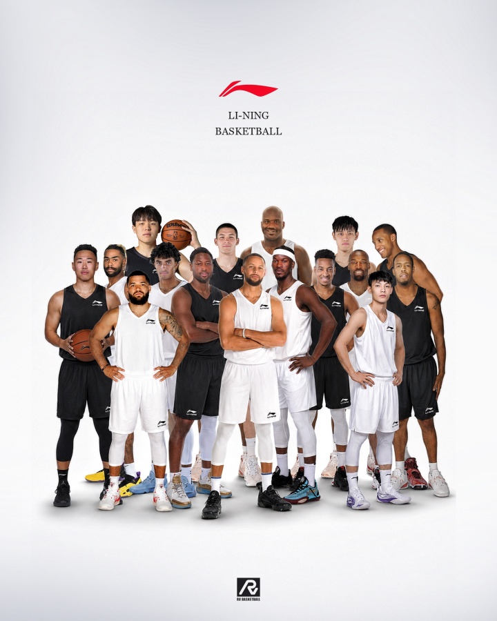 开云中国官网-有多少你熟悉的面孔?韦德&库里领衔 李宁签约NBA/CBA球员一览